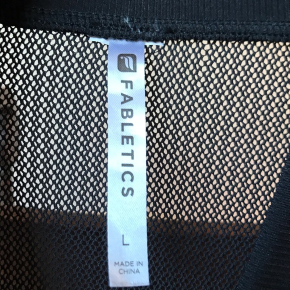 Fabletics Mesh Zip up Cardigan - Picture 6 of 7